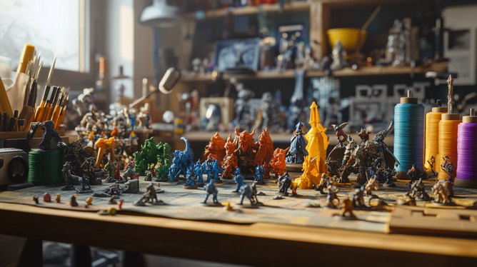 Miniaturas RPG: Impressora 3D para Criação Ideal