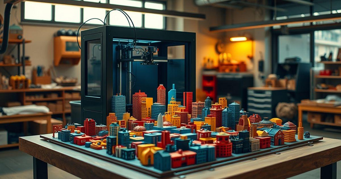 Empresa de impressão 3D transforma ideias em realidade com tecnologia inovadora