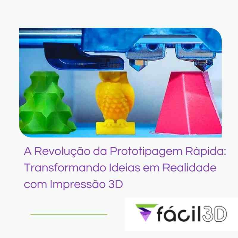 A Revolução da Prototipagem Rápida: Transformando Ideias em Realidade com Impressão 3D
